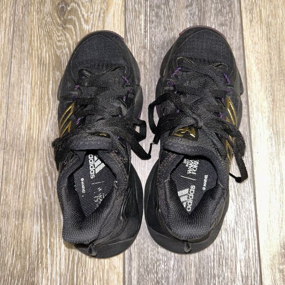 Adidas Wakanda Forever Black Panther GX4808 Basketball Sneaker Shoe Youth Size 3 - Picture 8 of 11